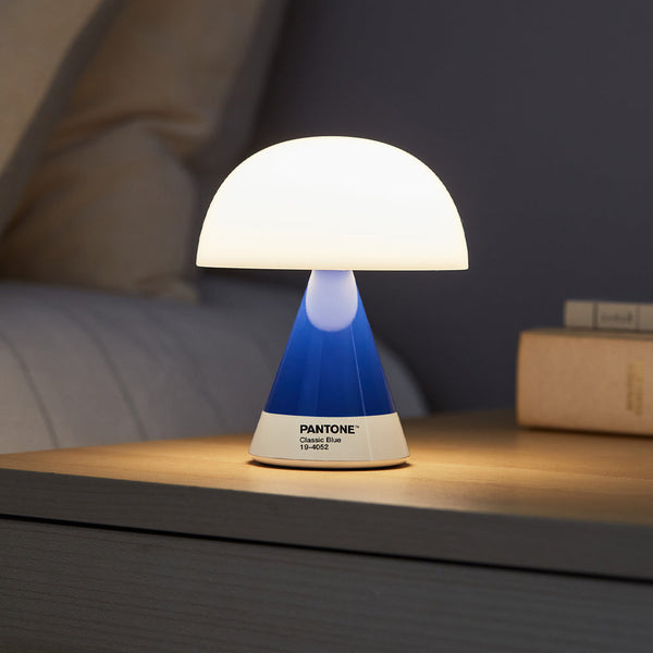 Lexon Mina Medium Portable Led Lamp Pantone Classic Blue Night Lights