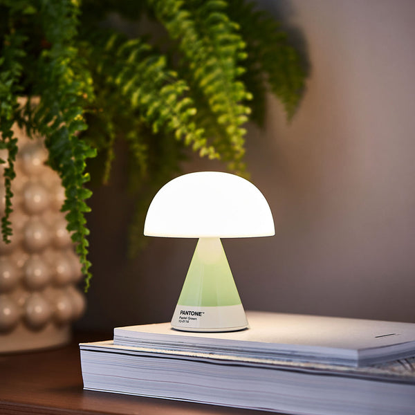 Lexon Mina Medium Portable Led Lamp Pantone Green Lamps
