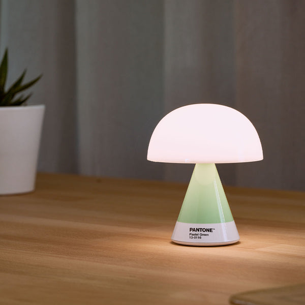 Lexon Mina Medium Portable Led Lamp Pantone Green Lamps