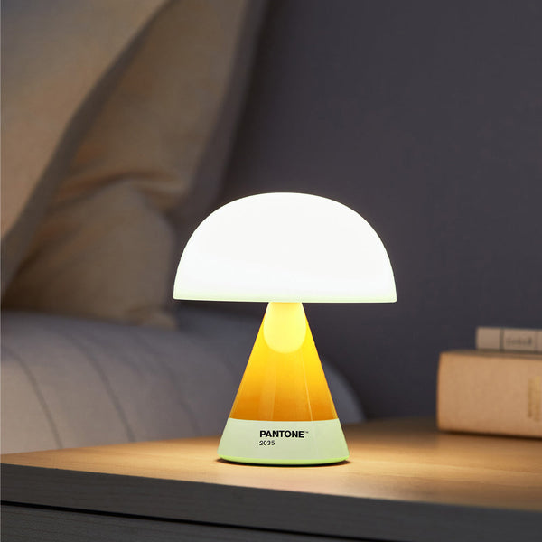 Lexon Mina Medium Portable Led Lamp Pantone Yellow Lamps