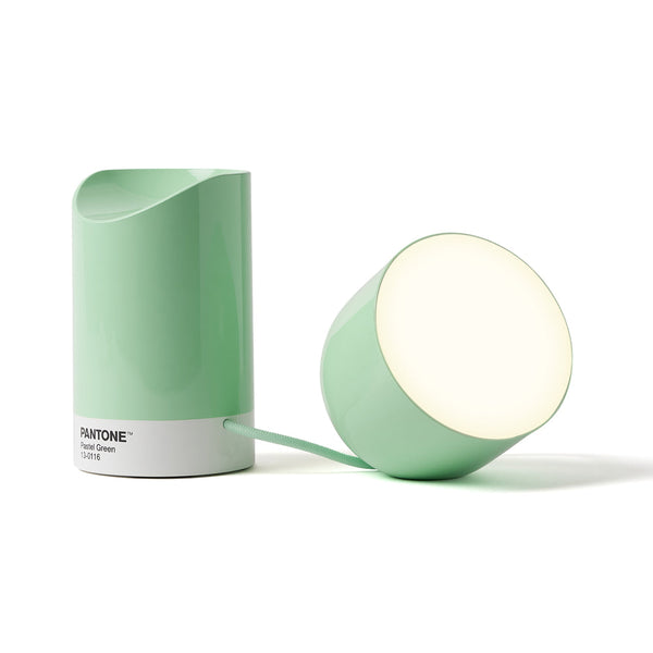 Lexon Orbe Led Lamp With Moving Head Pantone Green Night Lights