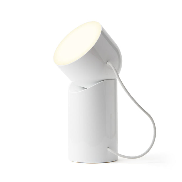 Lexon Orbe Led Lamp With Moving Head Gold Lamps