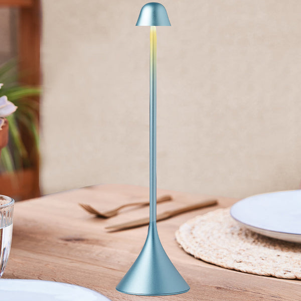 Lexon Steli Bell Infinitely Pairable Table Lamp Blue Lamps