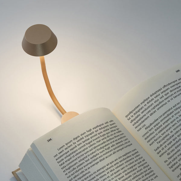 Lexon Mimi Flexible Led Lamp Gold Night Lights