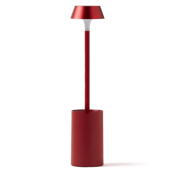 Lexon Mimi Flexible Led Lamp Dark Red Lamps
