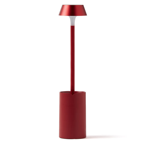 Lexon Mimi Flexible Led Lamp Dark Red Lamps