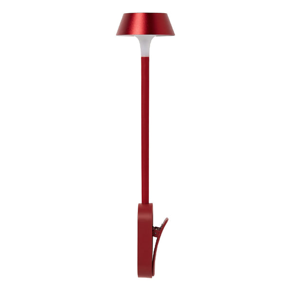 Lexon Mimi Flexible Led Lamp Dark Red Lamps