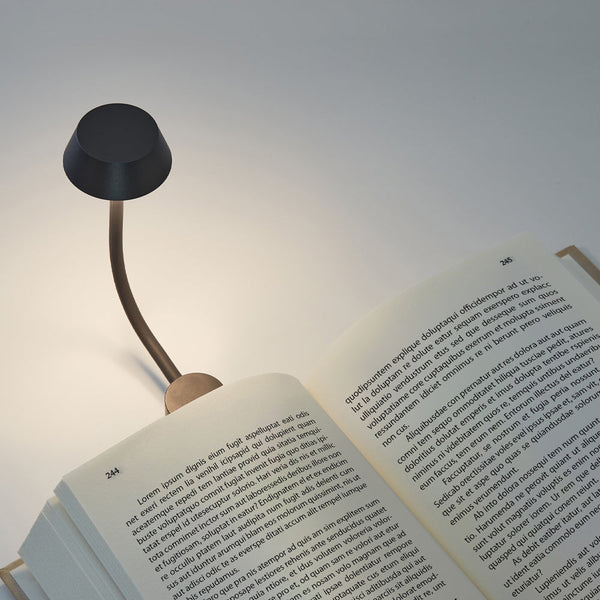 Lexon Mimi Flexible Led Lamp Gunmetal Night Lights
