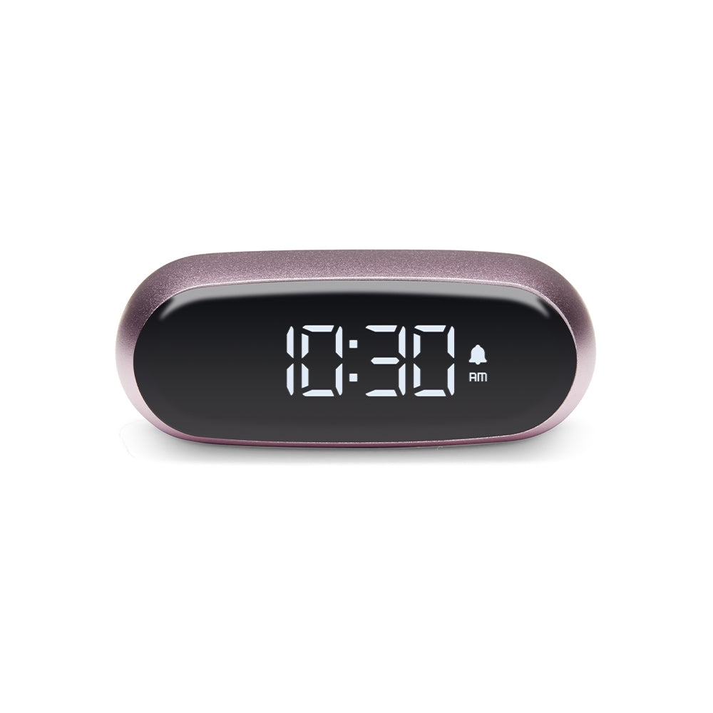 Lexon Minut Mini Alarm Clock Pink Alarm Clocks & Clock Radios