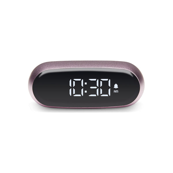 Lexon Minut Mini Alarm Clock Pink Alarm Clocks & Clock Radios