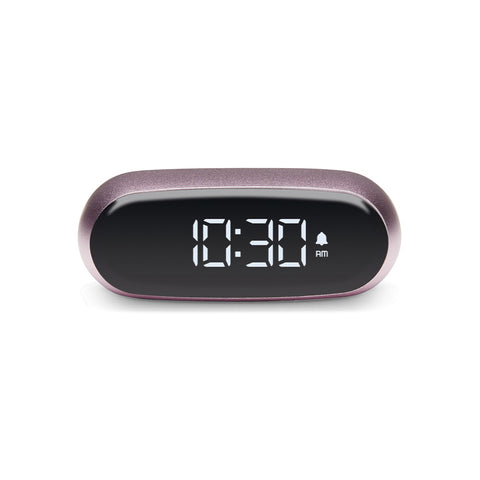 Lexon Minut Mini Alarm Clock Pink Alarm Clocks & Clock Radios