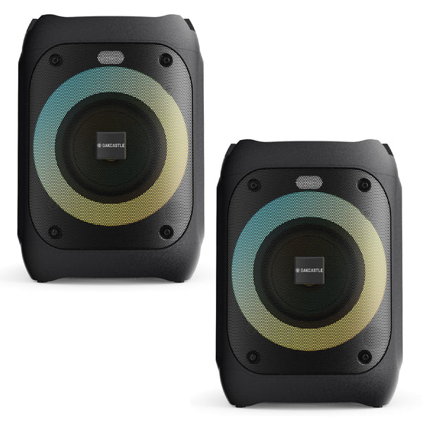 Majority Ps100 Bundled Party Speaker 40W Bluetooth Karaoke Dj System Black Home Speakers & Subwoofers