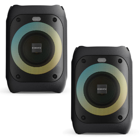 Majority Ps100 Bundled Party Speaker 40W Bluetooth Karaoke Dj System Black Home Speakers & Subwoofers