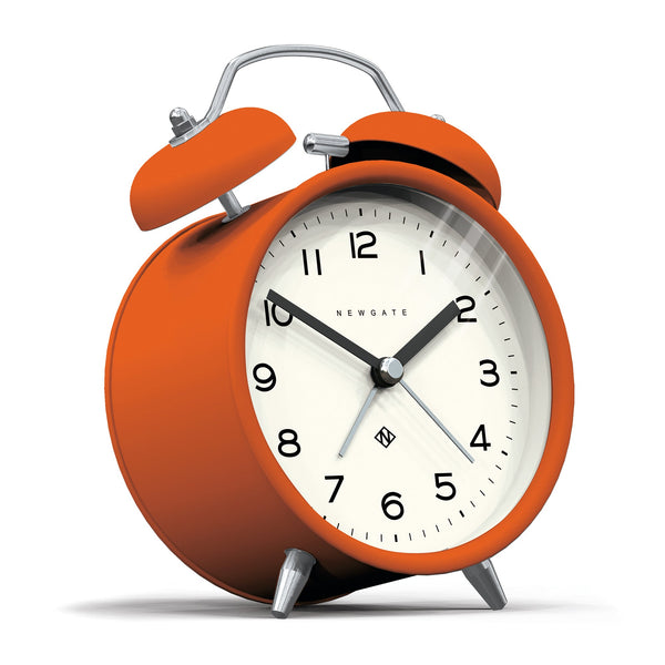 Charlie Bell Echo Matte Orange Alarm Clocks & Clock Radios