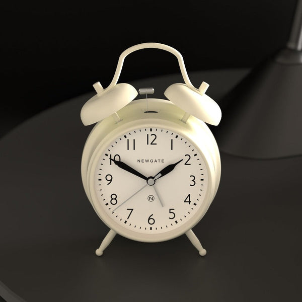Newgate Covent Garden Alarm Linen White Alarm Clocks & Clock Radios