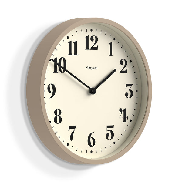 Number Four Wall Clock Matte Stone Alarm Clocks & Clock Radios