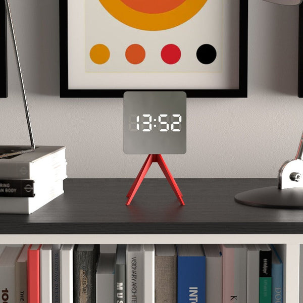 Alarm Clocks & Clock Radios Newgate Space Hotel Droid Led Alarm Clock Red