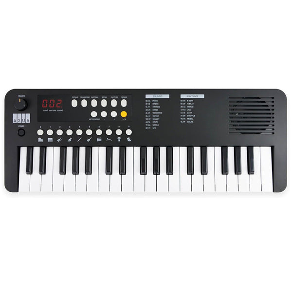 Axus Mini Keyboard 37 Black Electronic Keyboards
