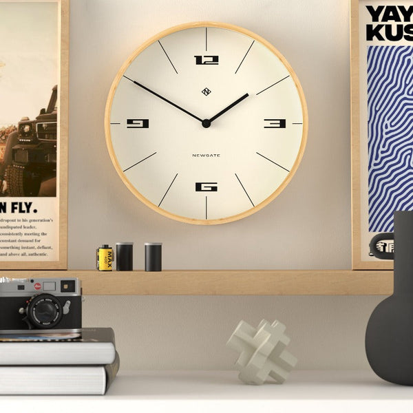 Newgate Mauritius Wall Clock Hovercraft Dial Wall Clocks