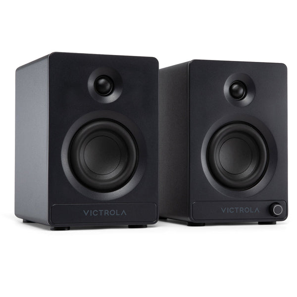 Victrola Tempo Bookshelf Speakers Black Audio Docks & Mini Speakers