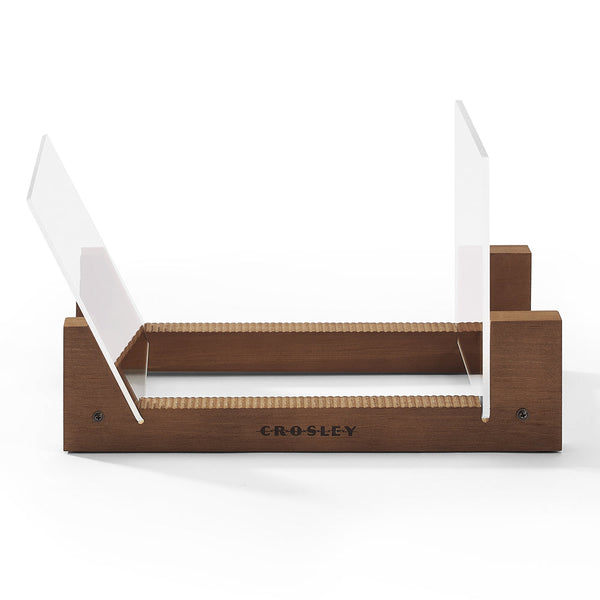 Victrola Eastwood Ii Turntable Black + Bundled Crosley Record Storage Display Stand Display Stands