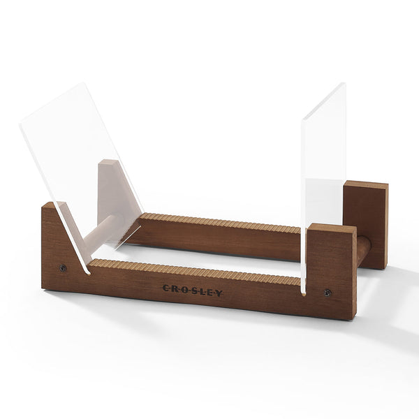 Victrola Eastwood Ii Turntable Walnut + Bundled Crosley Record Storage Display Stand Turntables