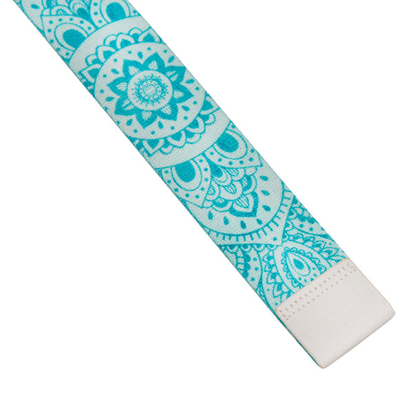 Yoga Design Lab Strap Mandala Turquoise Yoga Straps