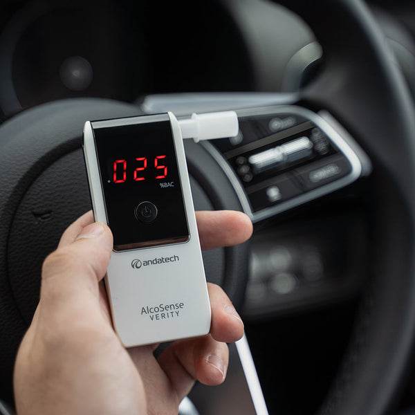 Alcosense Verity Personal Breathalyser (White) As3547 Certified Electronic Breathalysers