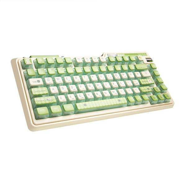 Kzzi K75 Pro Rgb 75% Wireless Gasket Mechanical Lemon Green Keyboard Triple Mode Eternity Tactile Switch Keyboards & Keypads
