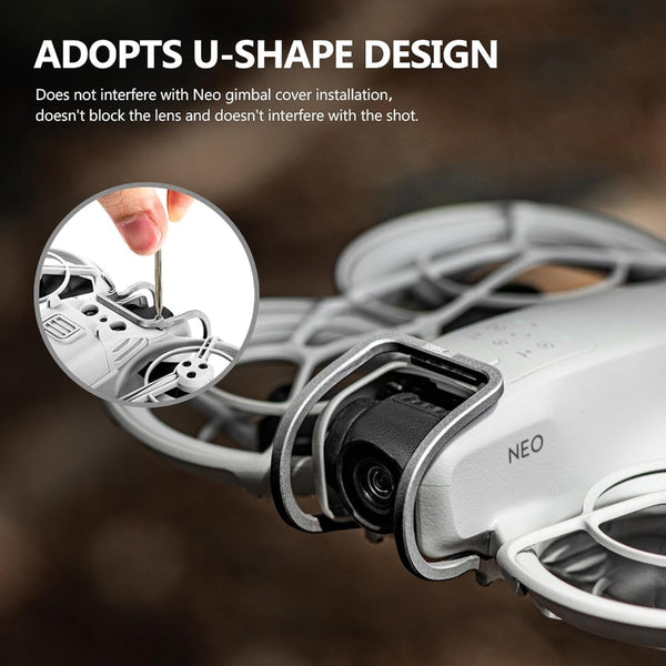 Startrc Gimbal Bumper Guard For Dji Neo Accessories Aluminum Alloy Anti Collision Protection Bar Drone Camera Stabilizers