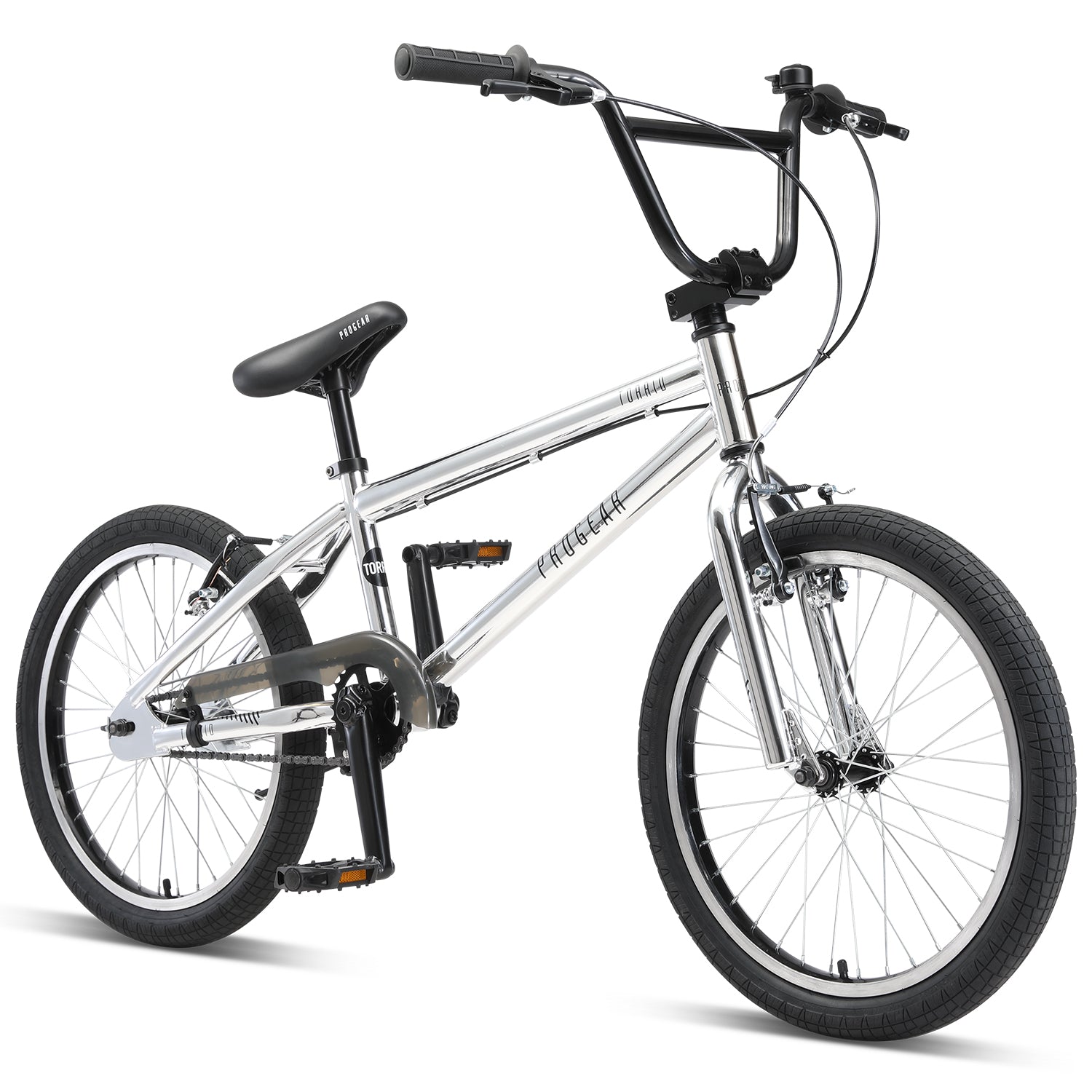 Progear Bikes Torrid Bmx 20" In Metallic Chrome Bicycles
