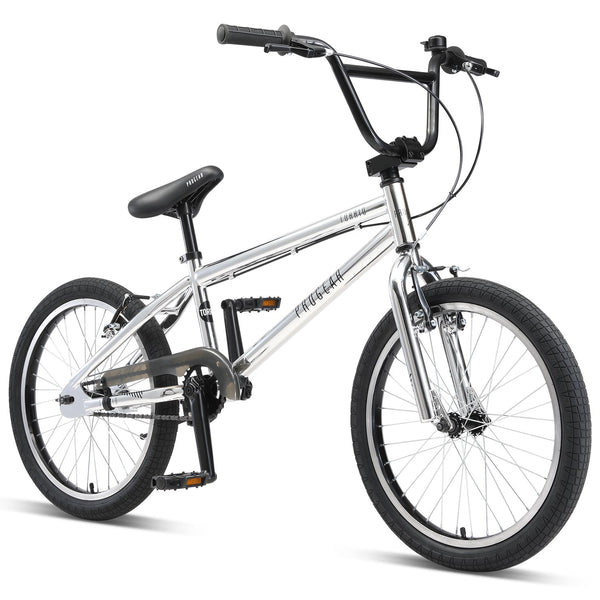 Progear Bikes Torrid Bmx 20" In Metallic Chrome Bicycles