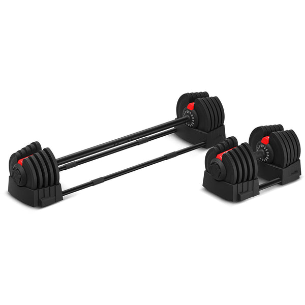 Cortex Revolock V2 80Kg Pair Set Adjustable Steel Dumbbell Barbell All In One With Stand Dumbbells
