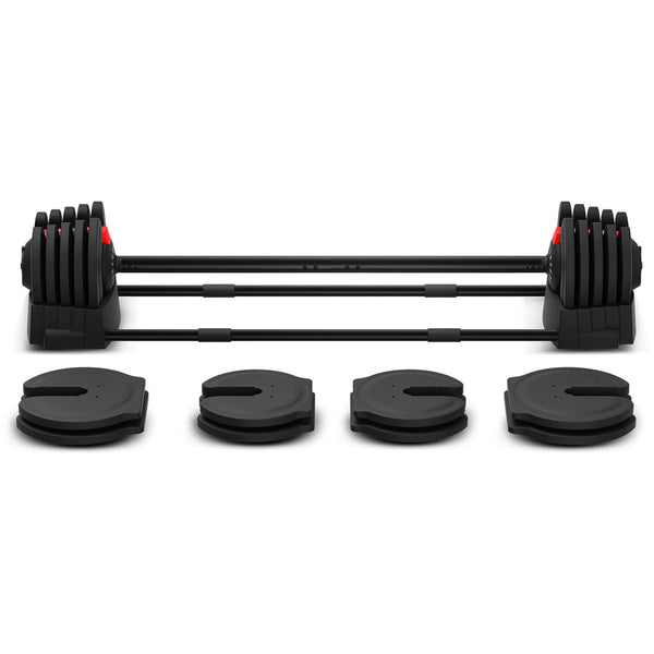 Cortex Revolock V2 80Kg Pair Set Adjustable Steel Dumbbell Barbell All In One With Stand Dumbbells