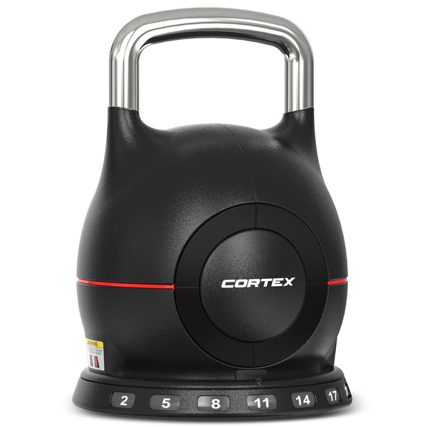 Cortex 7 In 1 Revolock Quick Adjust 20Kg Kettlebell Kettlebells