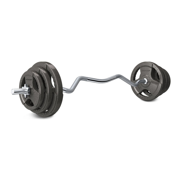 Cortex Pr4 Folding Power Rack With 90Kg Tri Grip Weight And Bar Set Home Gym Attachments