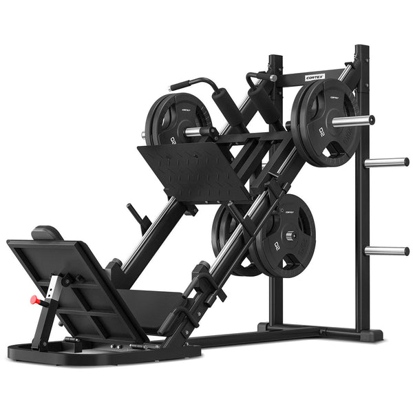 Cortex Lp 10 45 Degree Leg Press/Hack Squat With 100Kg Olympic Tri Grip Weight Plate Set Other Strength Training