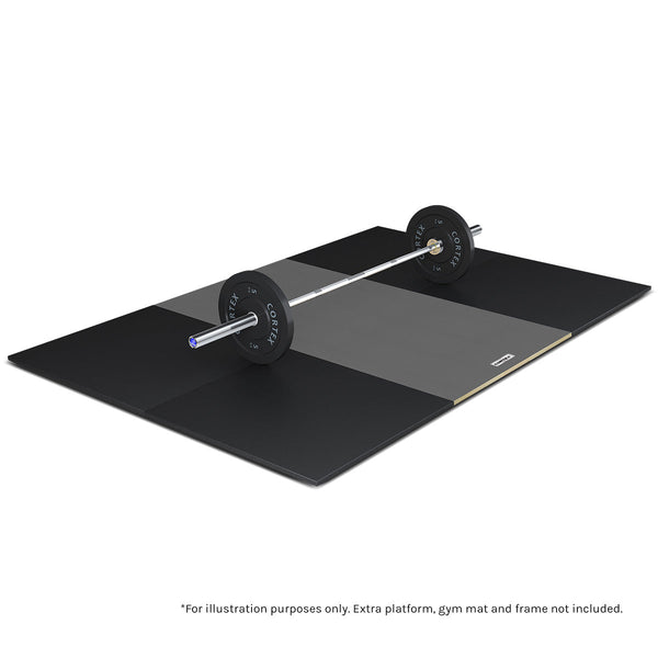 Cortex 50Mm Weightlifting Platform V2 Ebony (1M X 1M) Other Strength Training