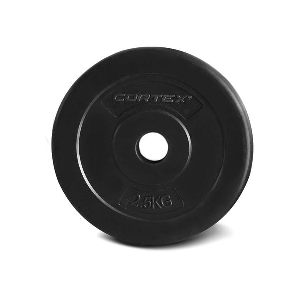 Cortex 90Kg Enduracast Barbell Weight Set With Tree Barbells & Attachments