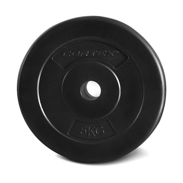 Cortex 90Kg Enduracast Barbell Weight Set With Tree Barbells & Attachments