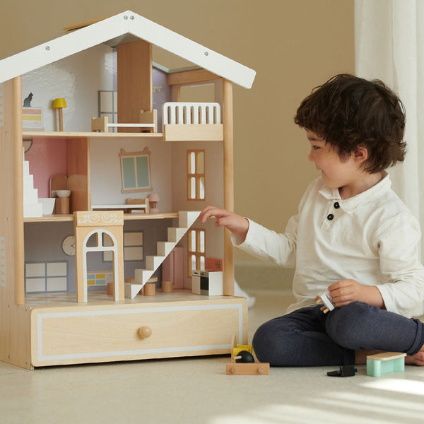 Classic World Happy Villa Dollhouse Doll Houses