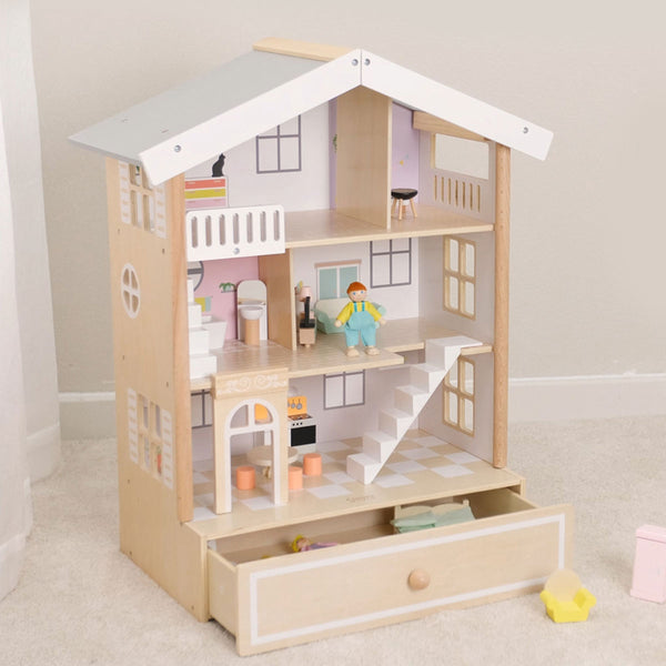 Classic World Happy Villa Dollhouse Doll Houses
