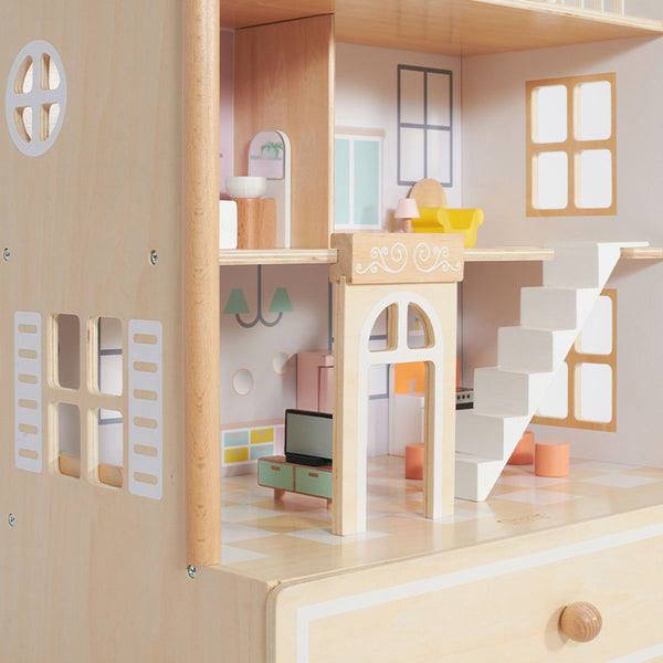 Classic World Happy Villa Dollhouse Doll Houses