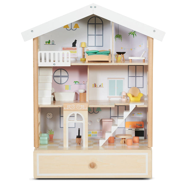 Classic World Happy Villa Dollhouse Doll Houses
