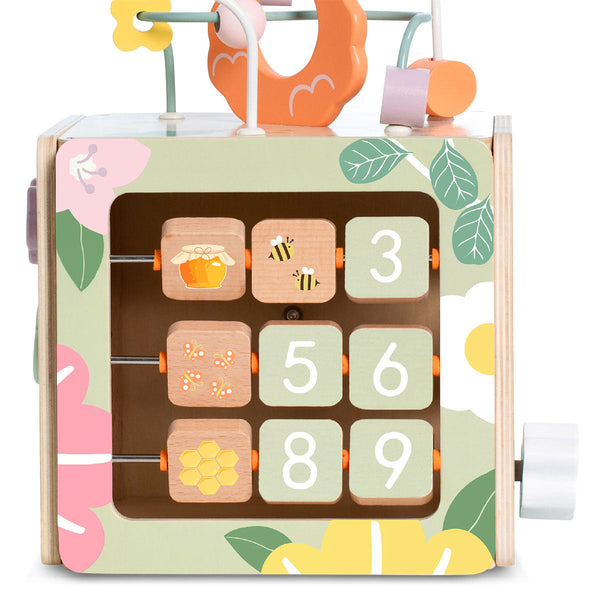Classic World Honeybee Activity Cube Activity Toys