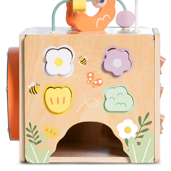 Classic World Honeybee Activity Cube Activity Toys
