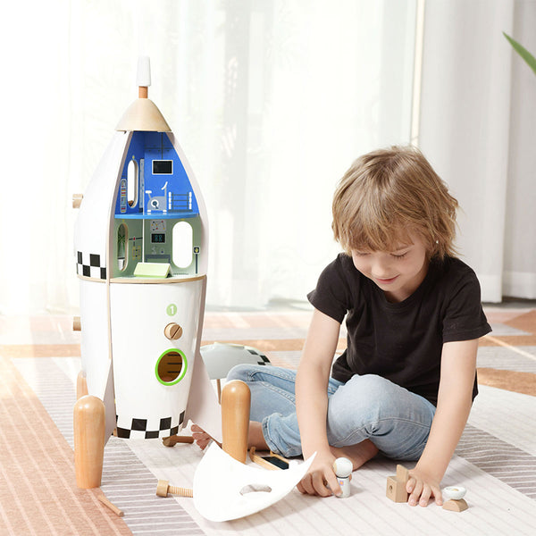 Classic World Pretend Play Rocket Activity Toys