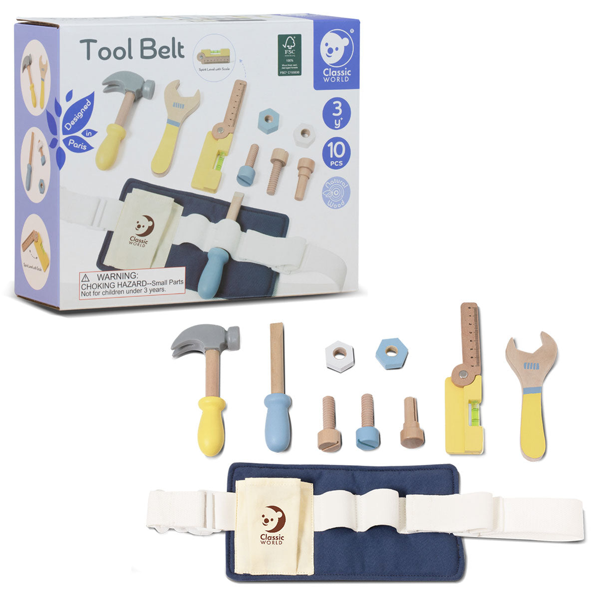 Classic World Tool Belt Activity Toys