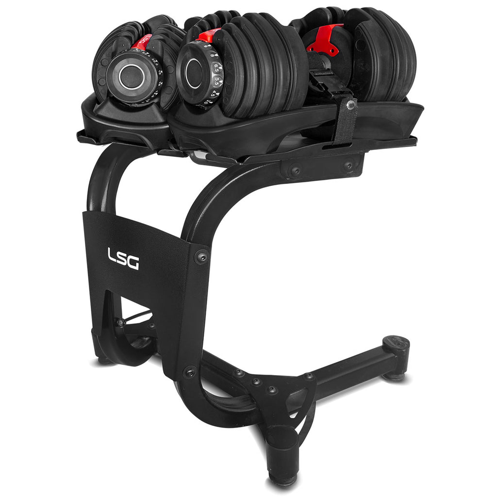 Lsg 2.5Kg 24Kg (Pairs) With Stand Dumbbells