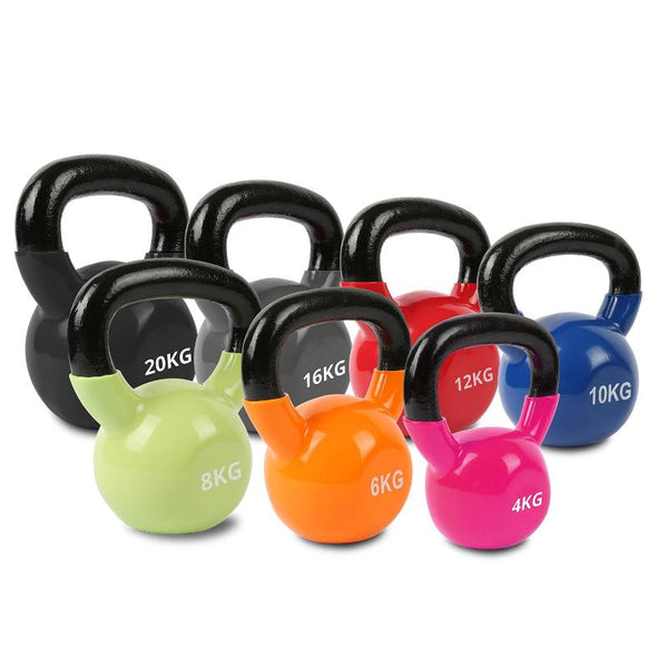 Cortex 4Kg 20Kg Kettlebell Set Vinyl Kettlebells